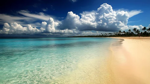 Coastal Paradise: Turquoise Water and White Sands