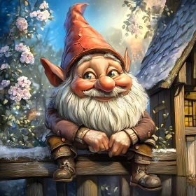 Smiling Gnome Portrait