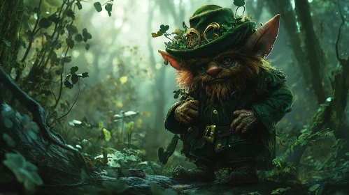 Forest Dweller: A Leprechaun's Portrait