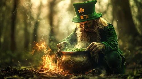 Forest Feast: Leprechaun's Culinary Magic