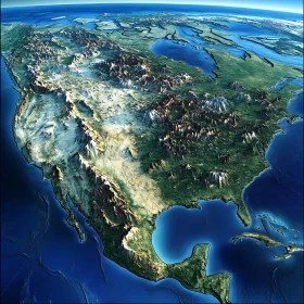 North America's Terrain