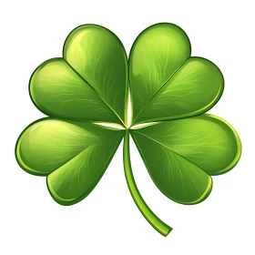 Three-Leaf Clover Symbol of Irish Luck