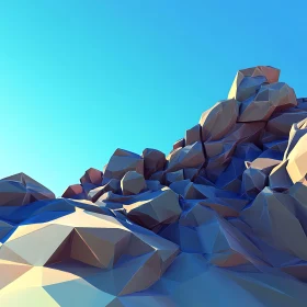 Geometric Rocky Landscape