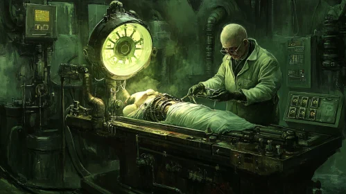 Retro Lab: Cyborg Surgery