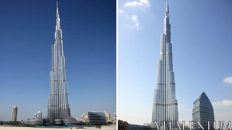 Modern Tower in Dubai AI Image