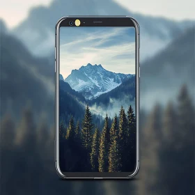 Phone Screen Mountain View