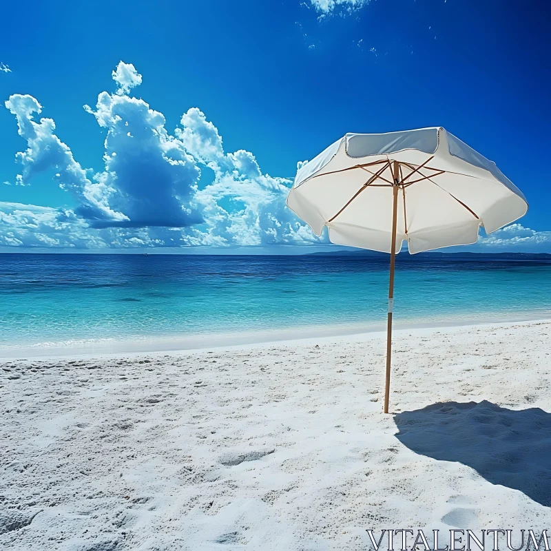 Peaceful Seascape with Turquoise Water