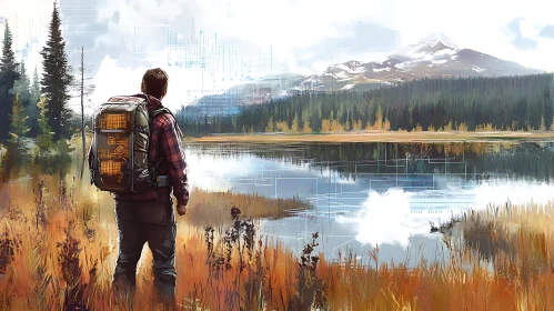 Lakeside Contemplation