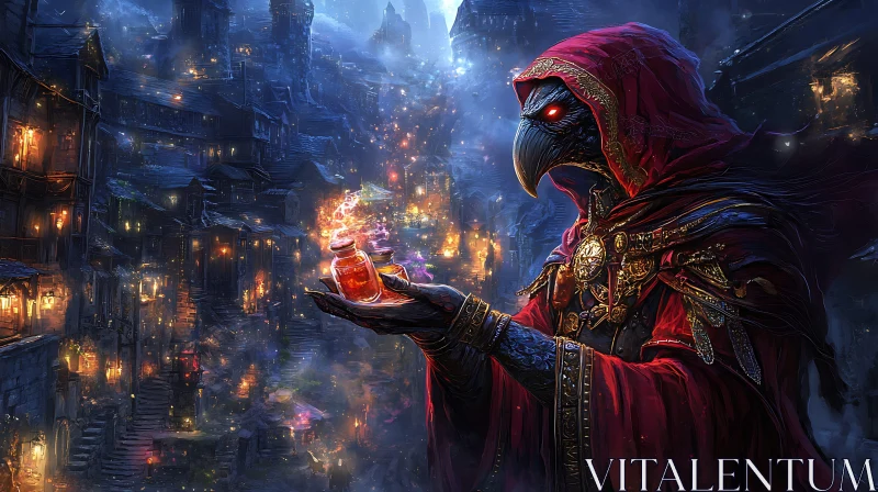 Mystic Medieval Alchemist