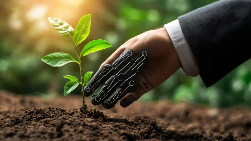 Future Growth: Robot and Sprout
