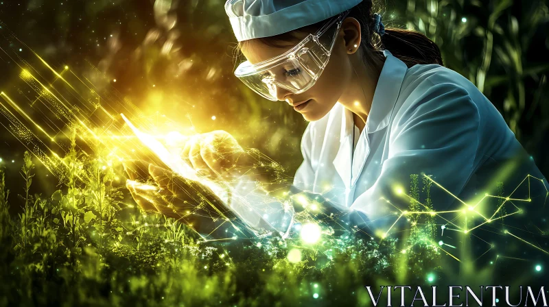 Glowing Data Analysis in Green Environment