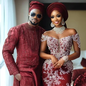 Maroon Traditional Wedding