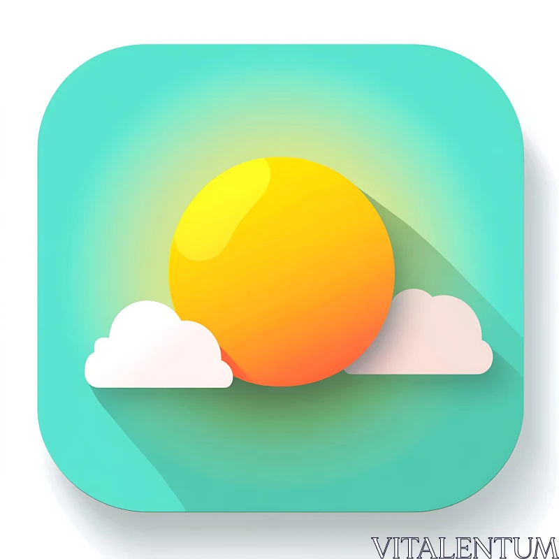 Stylized Weather App Icon