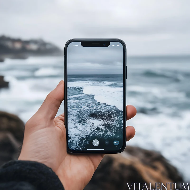 Seascape on Mobile Device