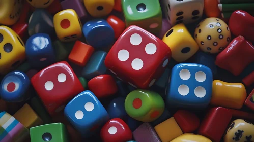 Playful Dice Composition