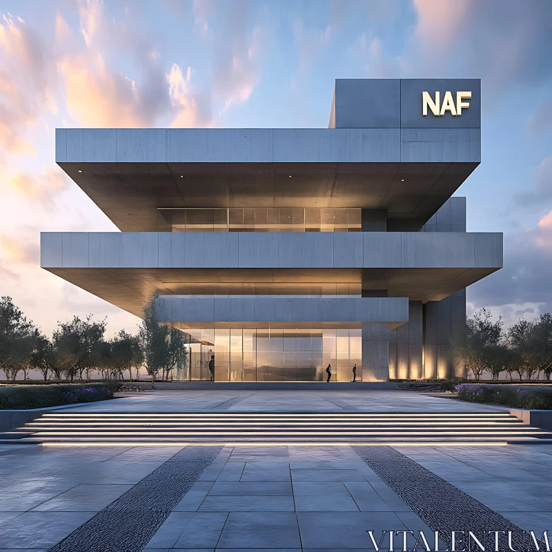 Contemporary Architecture of the NAF Building