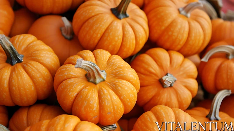 Pile of Orange Pumpkins - Seasonal Still Life