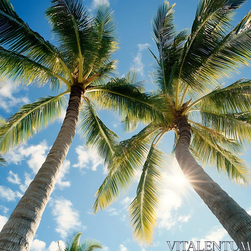Palm Trees and Sunlight