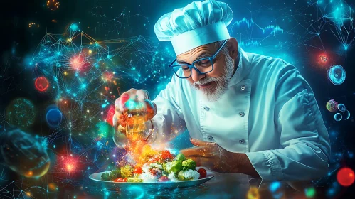 Innovative Cuisine: Chef and Digital Artistry