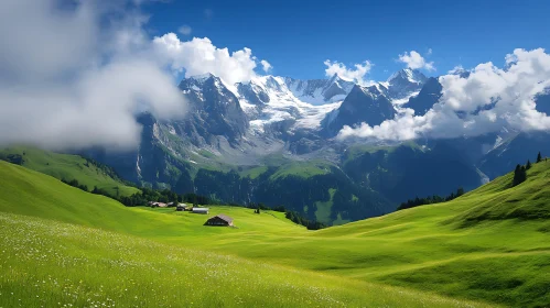 Picturesque Mountain Scenery