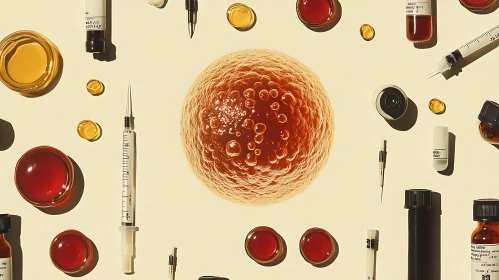 Cellular Research Medical Still Life