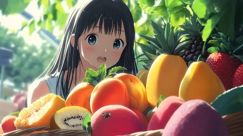 Anime Style Fruit Basket