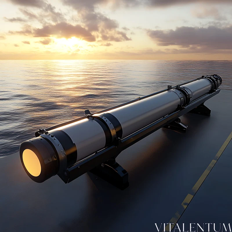 Sunset Torpedo AI Image