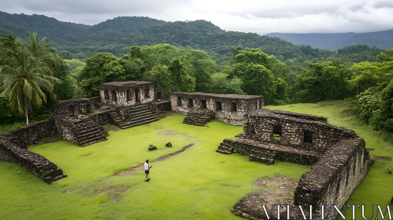 Lost City in the Jungle AI Image