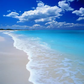 Azure Waters and White Sand Beach