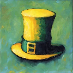 St. Patrick's Day Hat Art