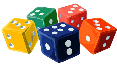 Lucky Dice: A Colorful Game of Chance