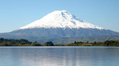 Mountain and Lake View