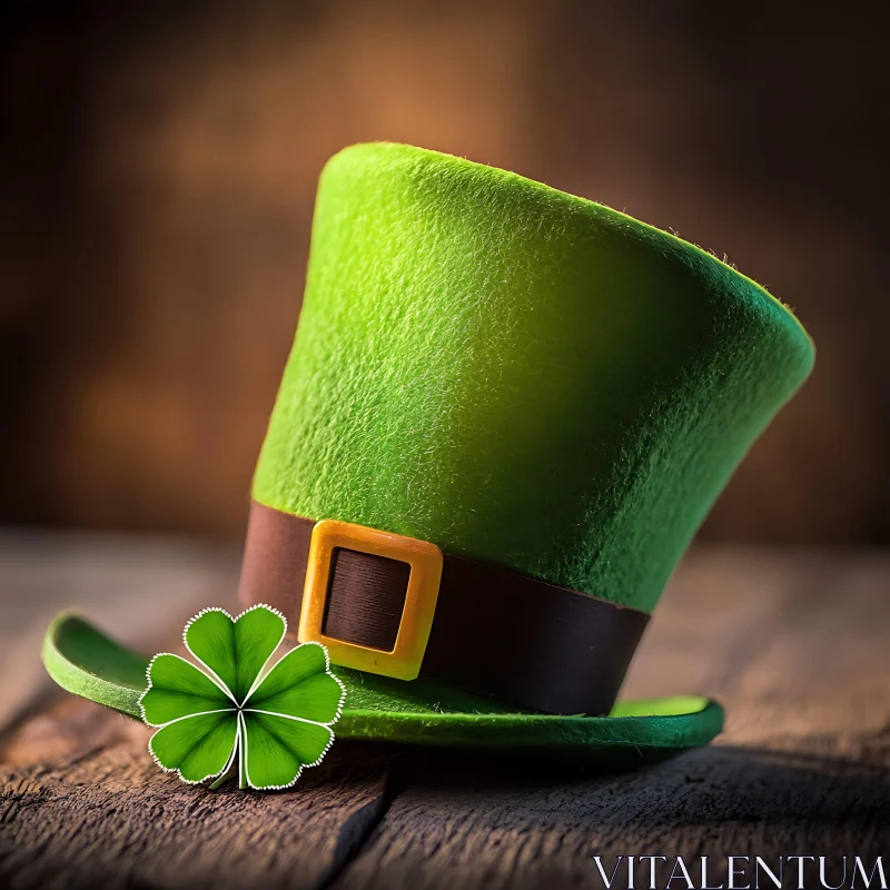 AI ART St. Patrick's Day Hat