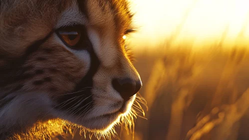 Cheetah in Sunlight