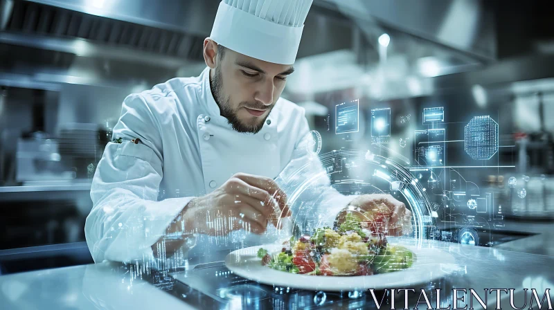 AI ART Chef's Precision: Food Meets Future Tech