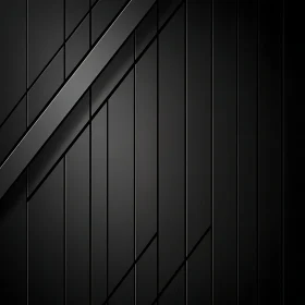 Minimalist Black Lines and Shapes Art