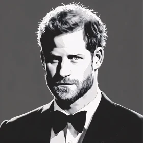 Formal Portrait of Prince Harry