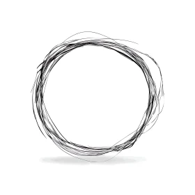 Abstract Circle Sketch
