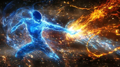 Elemental Confrontation: Energy and Fire