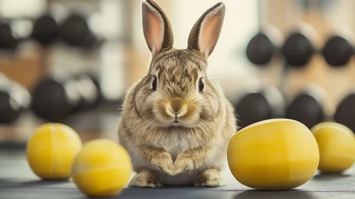 Charming Rabbit Portrait