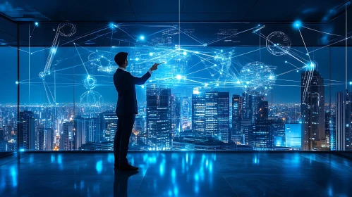 Modern Business: City Network Visualization