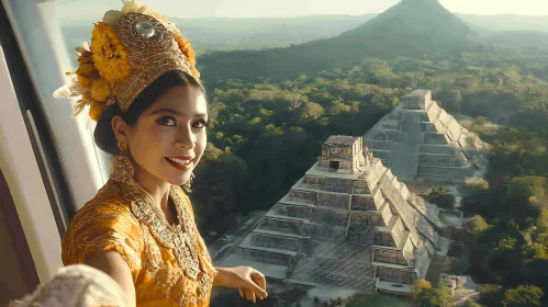 Cultural Beauty at Ancient Mayan Site