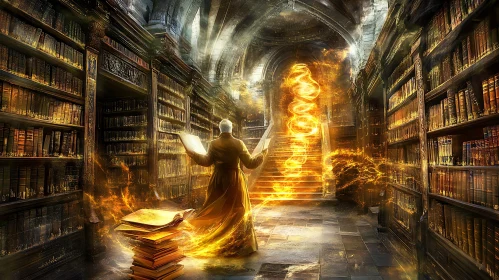 Wizard's Study: A Magical Illumination