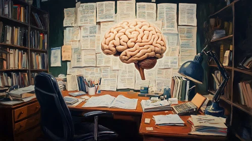 Floating Brain in Intellectual Environment