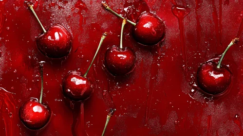 Cherries in Crimson