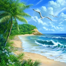 Seaside Bliss: A Tranquil Beach Escape