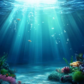 Oceanic Sunlight and Coral Reef Life