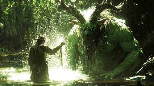 Encounter in the Enchanted Forest
