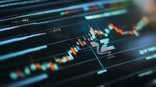 Fluctuating Stock Market Data Visualization