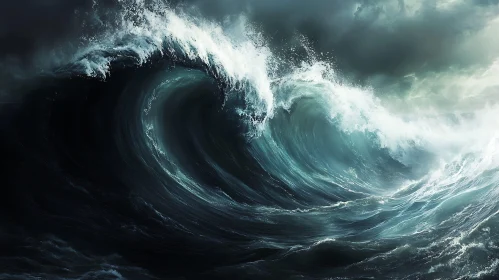 Stormy Seas: A Teal Wave Rises